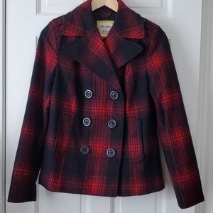 Old Navy lined pea coat